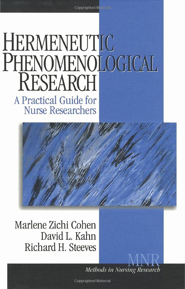 Hermeneutic Phenomenological Research