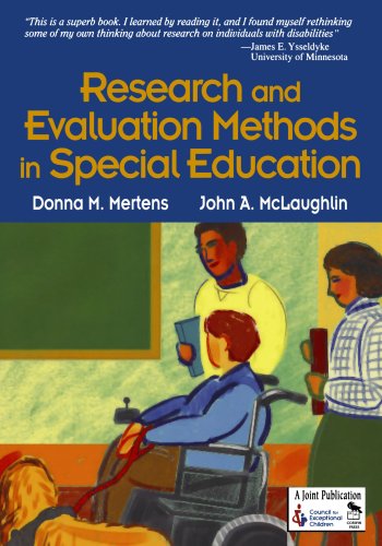 Research and Evaluation Methods in Special Education
