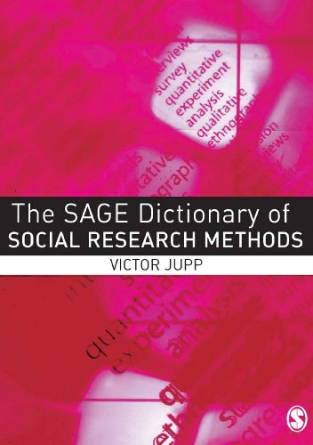 The SAGE Dictionary of Social Research Methods