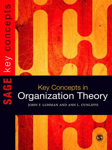 Key Concepts in Organization Theory
