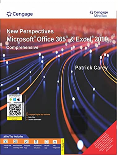 New Perspectives Microsoft® Office 365® & Excel® 2019 Comprehensive with MindTap